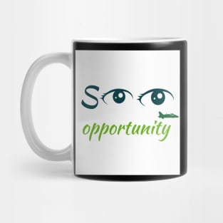 See opportunities Mug